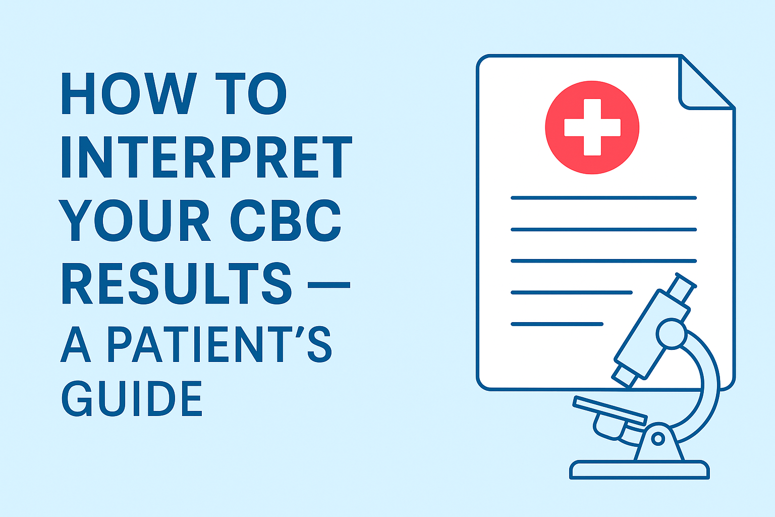 Blog | How to Interpret Your CBC Results — A Patient’s Guide
